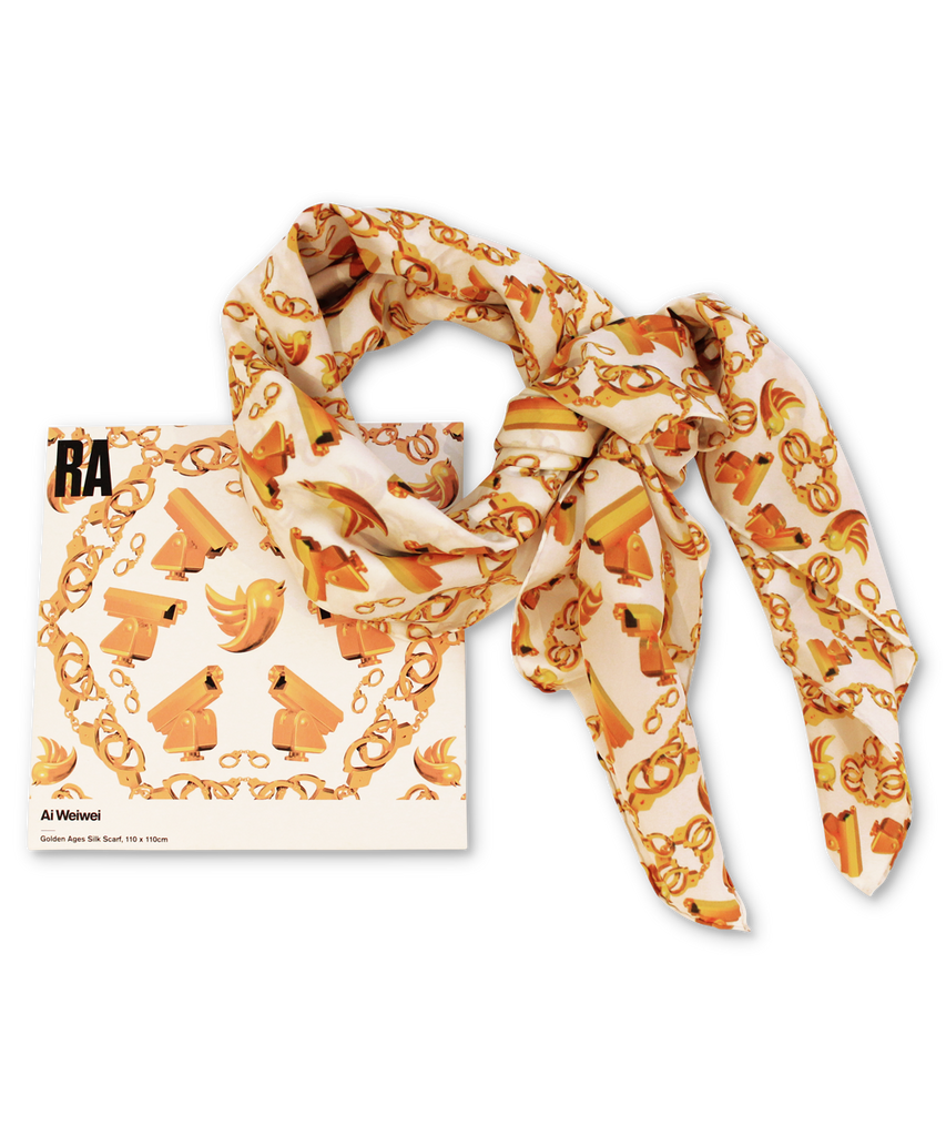 Ai Weiwei Golden Ages Scarf for Royal Academy