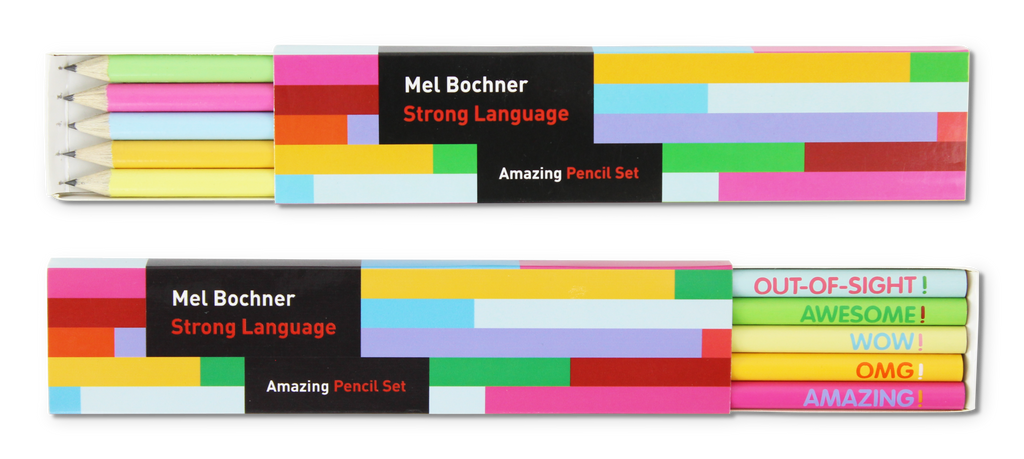 Mel Bochner Pencil Set
