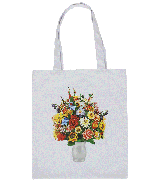 Large Vase of Flowers Tote Bag x Jeff Koons